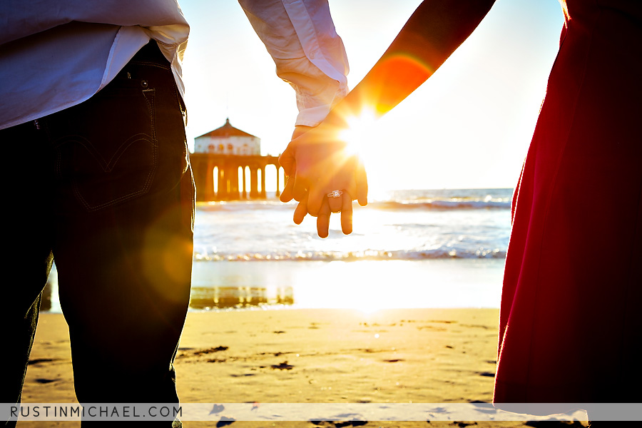 manhattan beach engagement photography, los angeles engagement photography