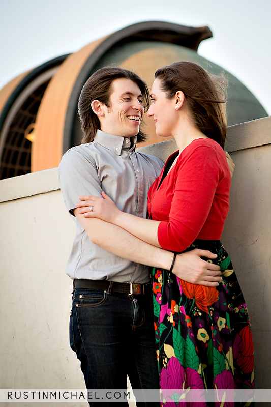 Griffith park engagement photography, los angeles engagement