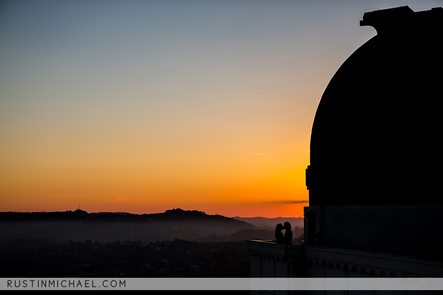 Griffith park engagement photography, los angeles engagement